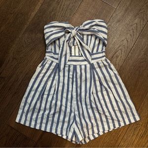 HONEY STRIPPED ONE-PIECE